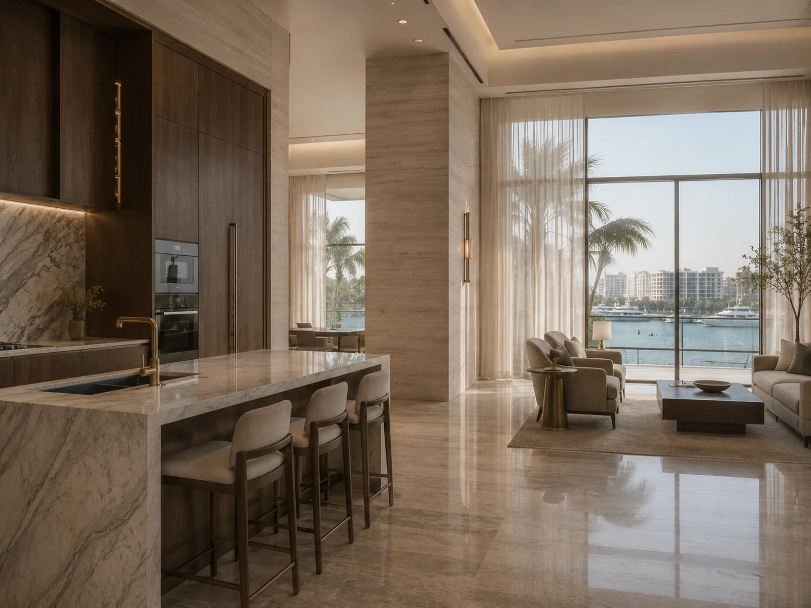 Marina Heights Dubai residential interior