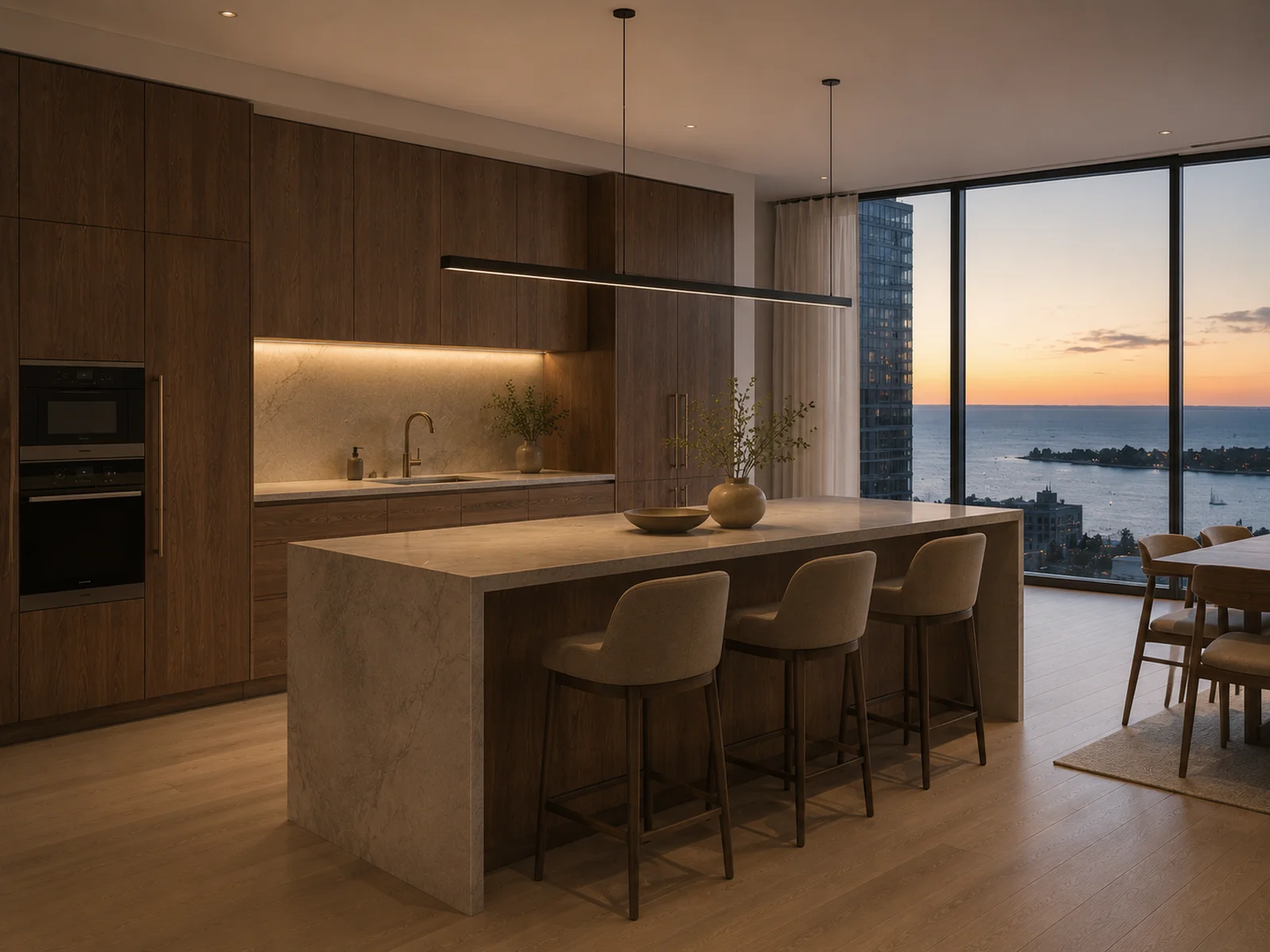 Yorkville Tower Toronto luxury condominium kitchen