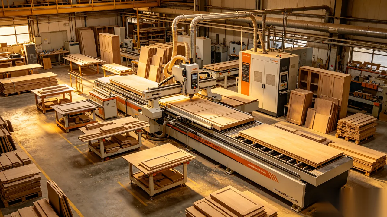 Factory tour video thumbnail — smart manufacturing facility