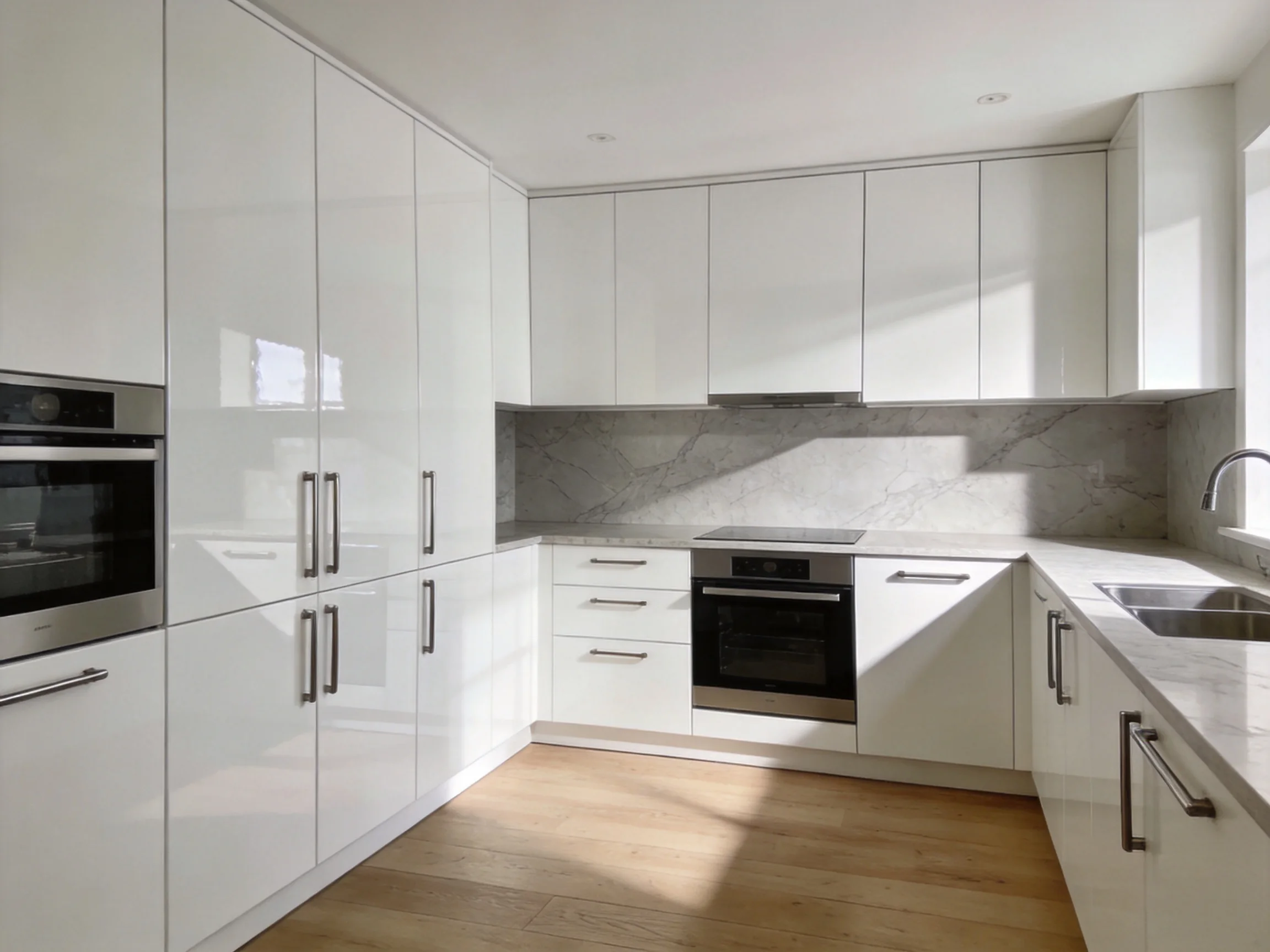 High Gloss Kitchen Cabinets