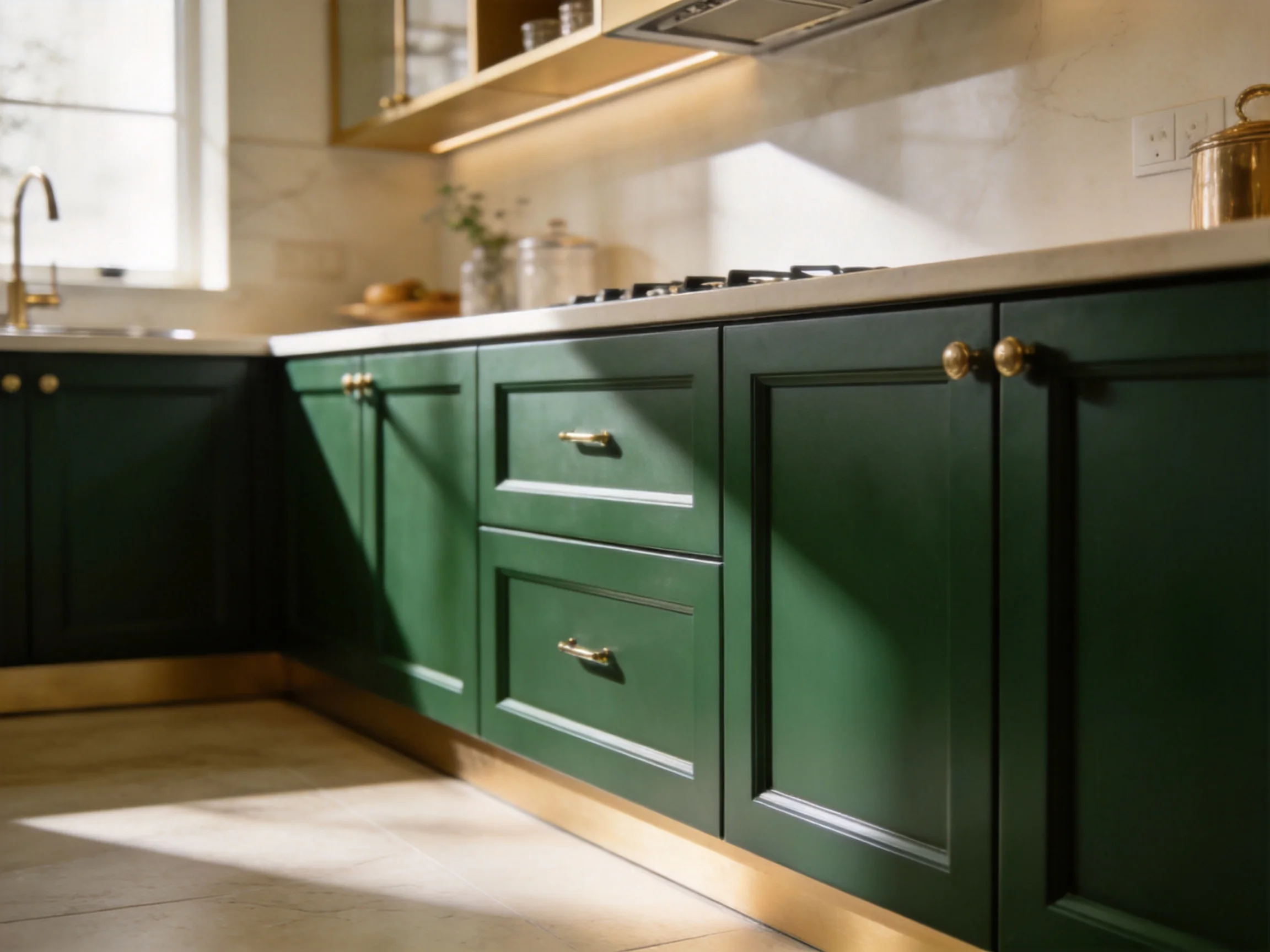 Matte Kitchen Cabinets