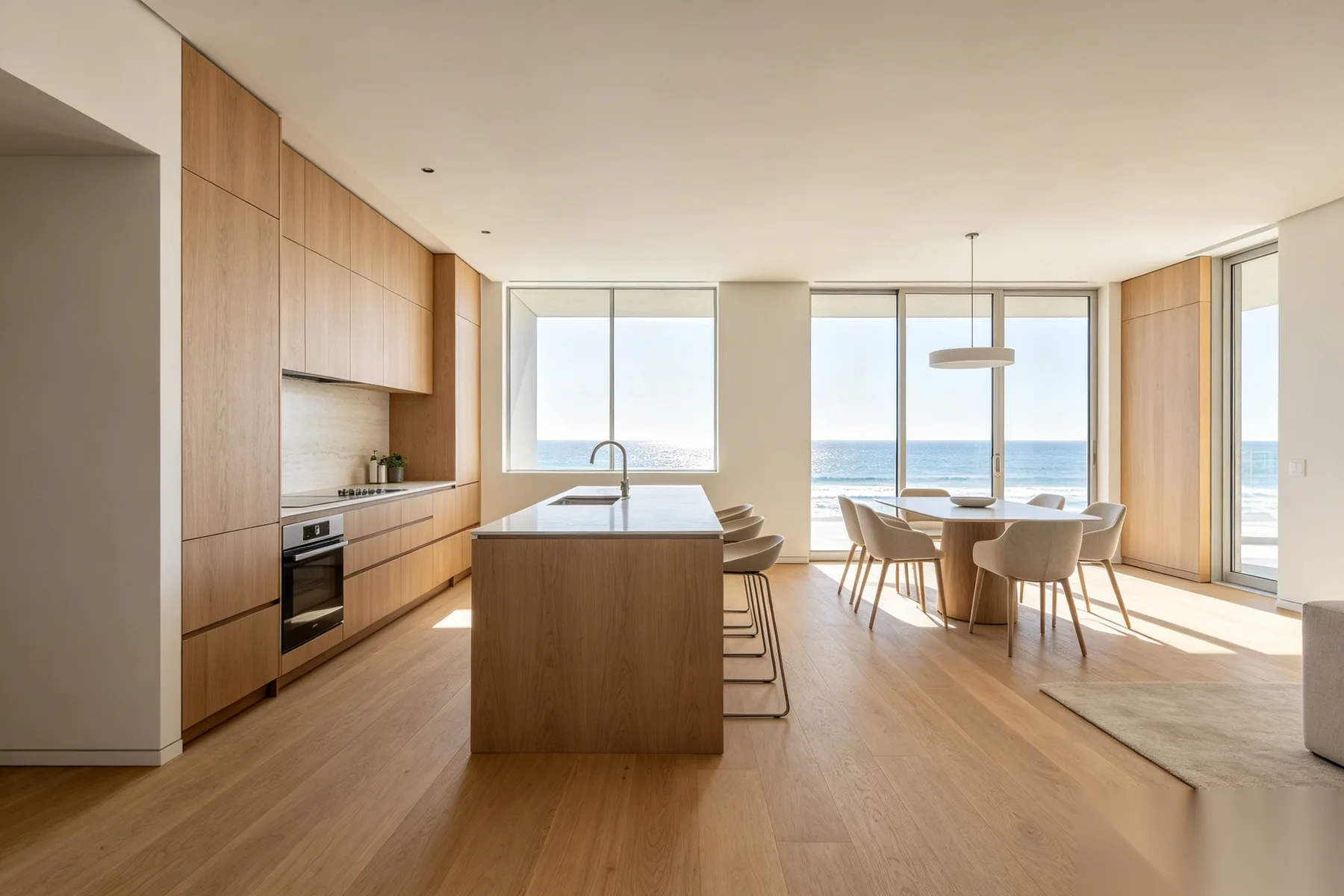 California residential development kitchen project