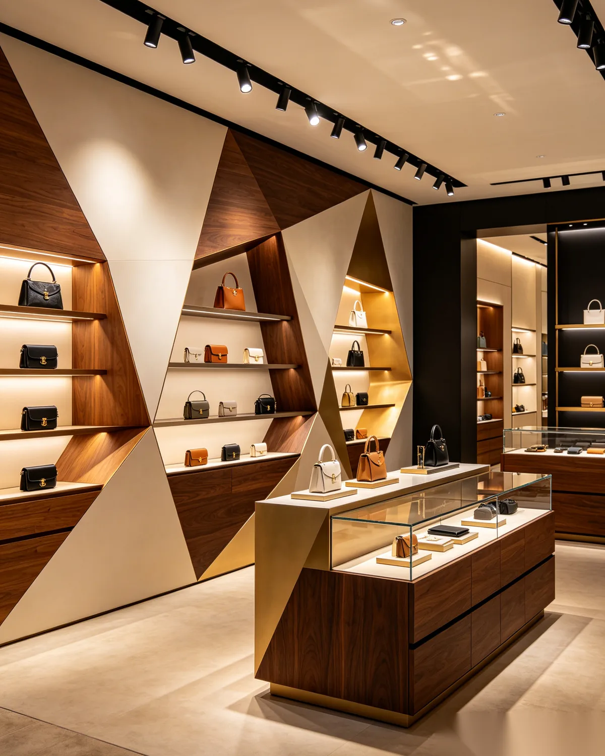 Luxury retail store interior project